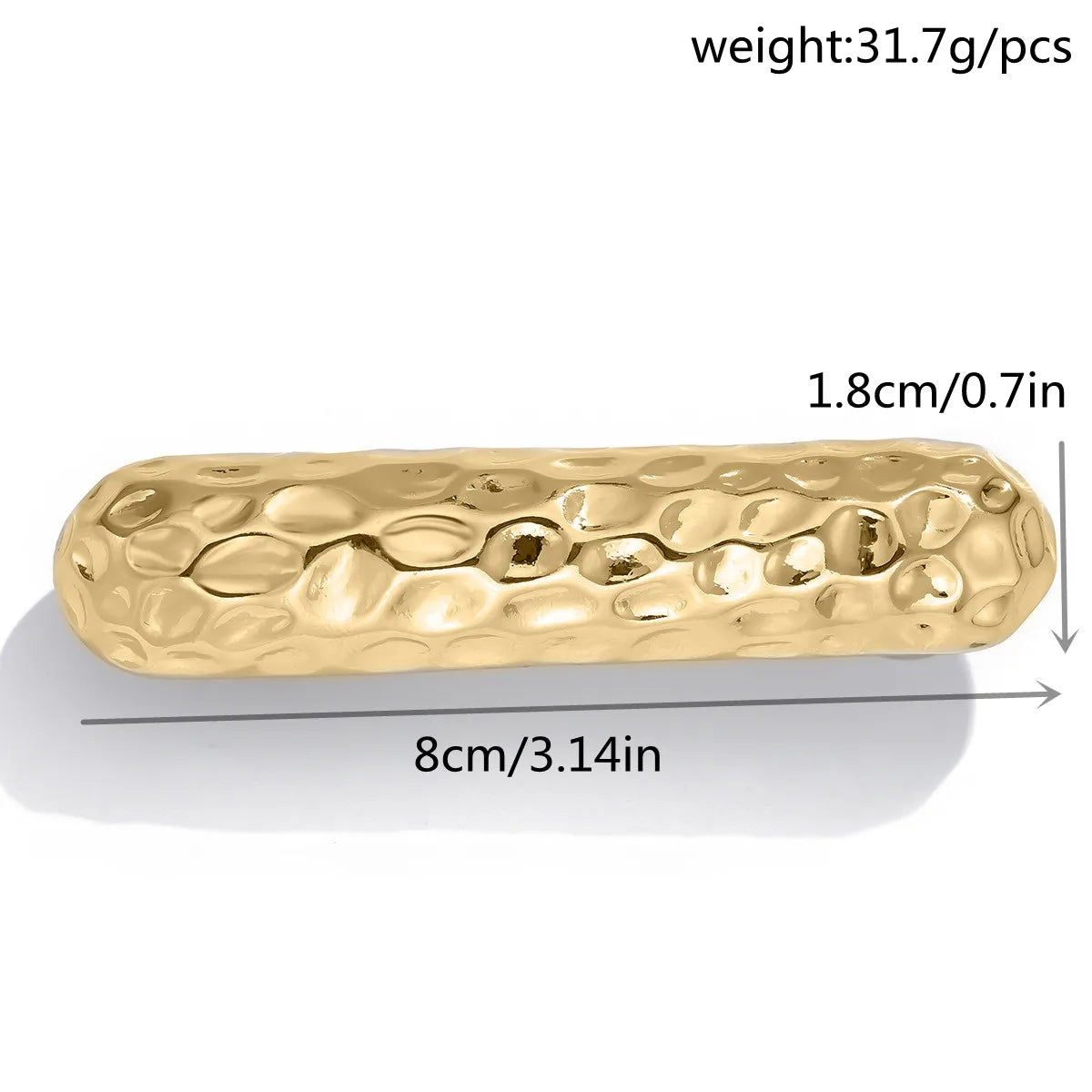Large Golden Arch Hair Ties
