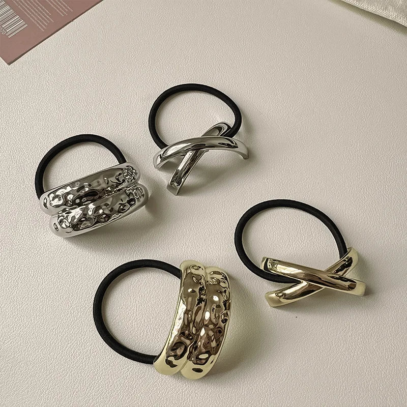 Vintage Metal Large Fashion  Arch  Ponytail Hair Accessories