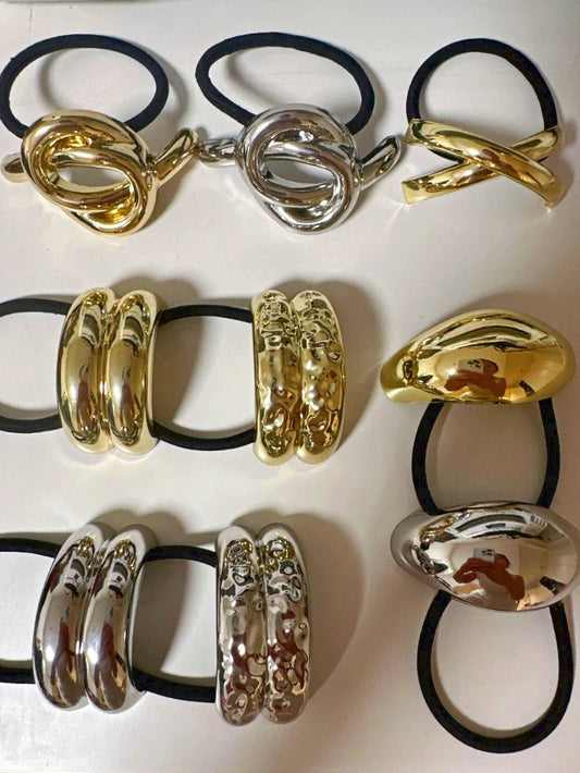 Vintage Metal Large Fashion  Arch  Ponytail Hair Accessories