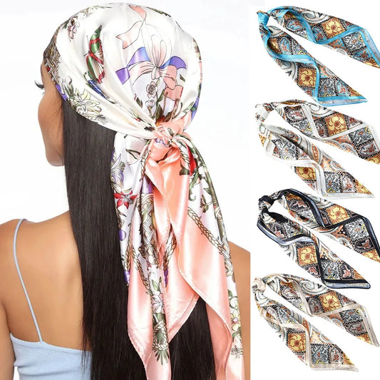 French Vintage Hair Scarf